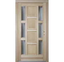 Vchodové dveře BB 117 dřevěné 110x210,5 cm P základní nátěr-thumb-0