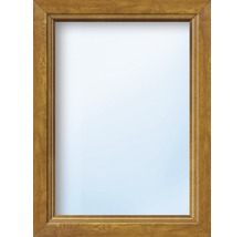 Plastové okno fixní zasklení ARON Basic bílé/zlatý dub 1550 x 1000 mm (neotevíratelné)-thumb-0