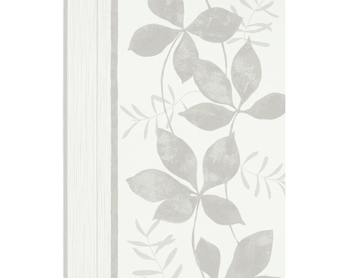 Vliesová tapeta Velvet panels, motiv květiny, krémovo-béžová