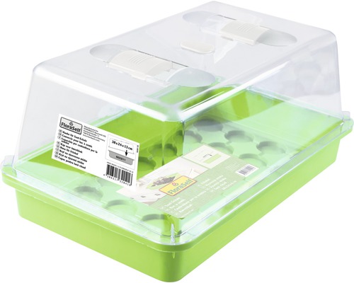 Propagátor s průhledným víkem, rozměry 38x24x13 cm