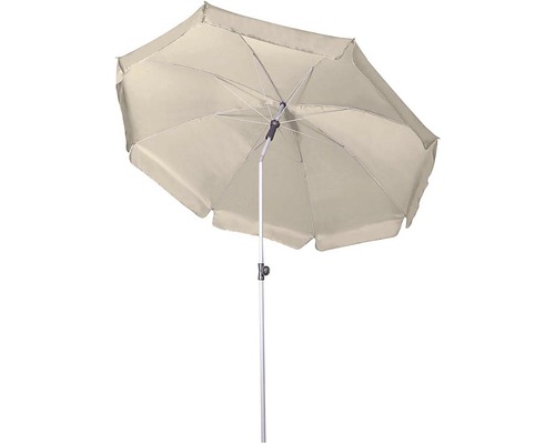 Plážový slunečník s manuálním naklápěcím kloubem