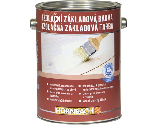 Izolační základová barva Hornbach krémová 2,5L