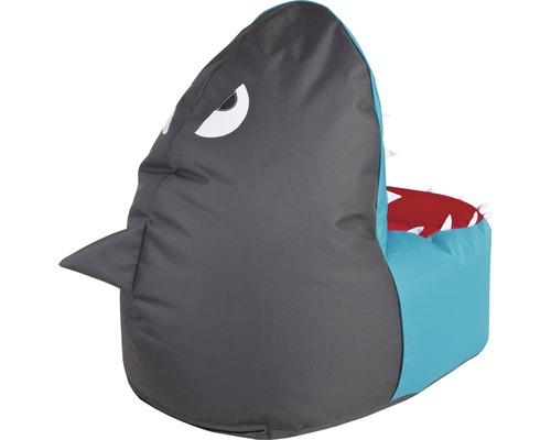 Sedací vak ve tvaru žraloka