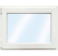 Plastové okno jednokřídlé ARON Basic bílé/zlatý dub 950 x 850 mm DIN levé-thumb-1