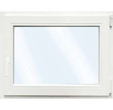 Plastové okno jednokřídlé ARON Basic bílé/zlatý dub 800 x 550 mm DIN pravé-thumb-1