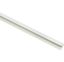 Záclonová kolejnička T, bílá, 250cm-thumb-2