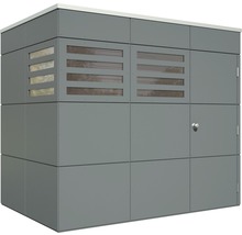 Kovová zahradní skříň s ventilací