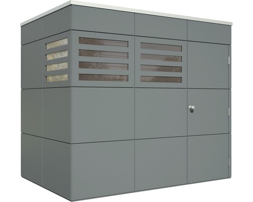 Kovová zahradní skříň s ventilací