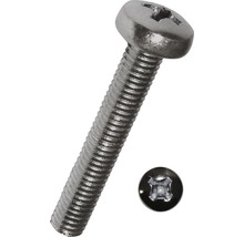 Kovový šroub s křížovou hlavou