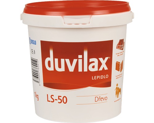 Lepidlo na dřevo Den Braven Duvilax LS-50 bílé 1 kg