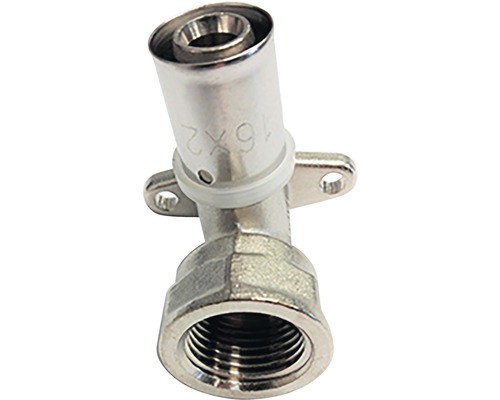 Rohová šroubová spojka potrubí z kovu, 16x2