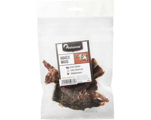 Balení hovězí maso pochoutka pro psy