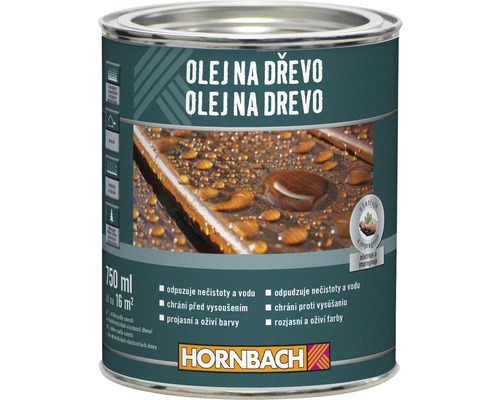 Olej na dřevo Hornbach Bangkirai 0,75 l-0