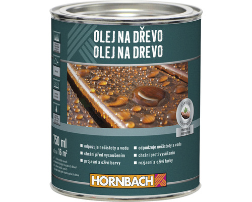 Olej na dřevo Hornbach Bangkirai 0,75 l