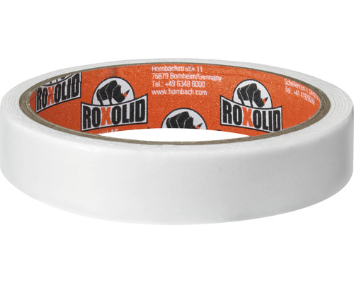 Bílá oboustranná lepicí páska