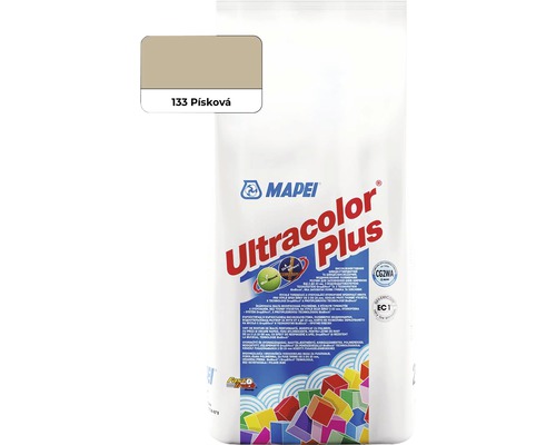 Spárovací hmota Mapei Ultracolor Plus 133 písková, 2 kg