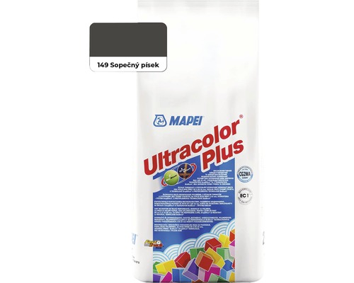 Spárovací hmota Mapei Ultracolor Plus 149 sopečný písek, 2 kg Mapei spárovací hmota Ultracolor Plus v pytli