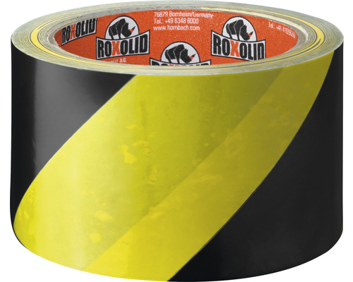 Výstražná páska žlutá černá