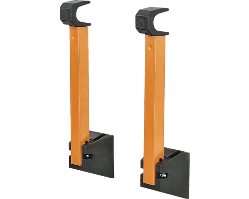 Dvě trubkové spony pro upevnění trubek