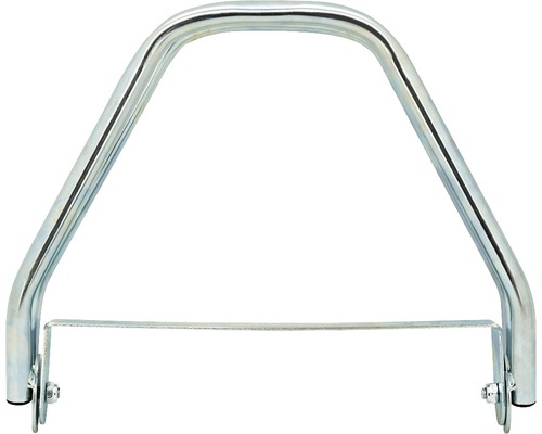 Parkovací zábrana z kovu pro upevnění k podlaze