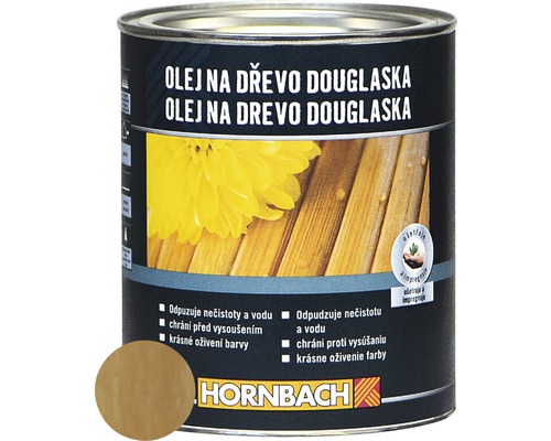 Plechovka oleje na dřevo douglaska od společnosti Hornbach