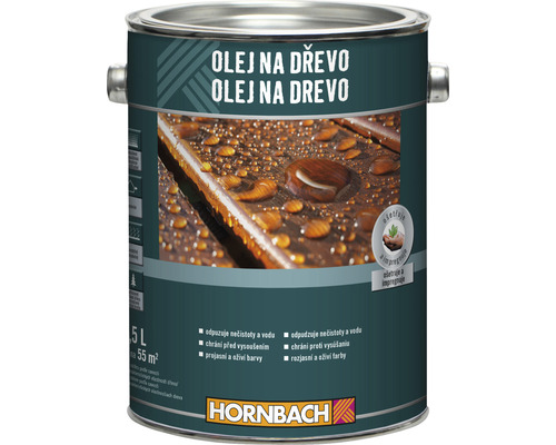 Olej na dřevo Hornbach Teak 2,5 l