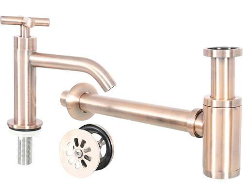 Umyvadlová baterie se sifonem a odtokovou soupravou