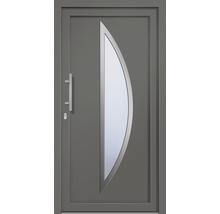 Vchodové dveře plastové Iowa bílé/antracit 100x200 cm levé-thumb-1