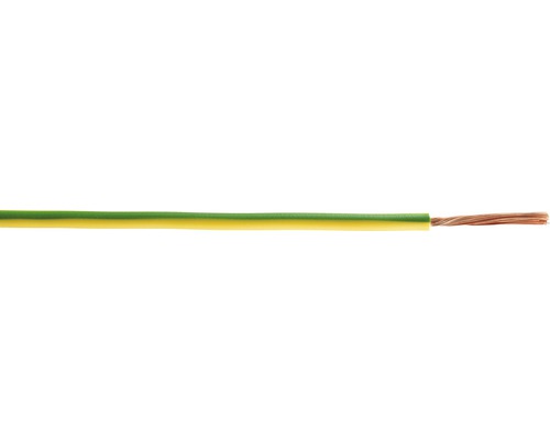 Kabel H07V-K (CYA) 1,5 mm² zeleno/žlutý, metrážové zboží