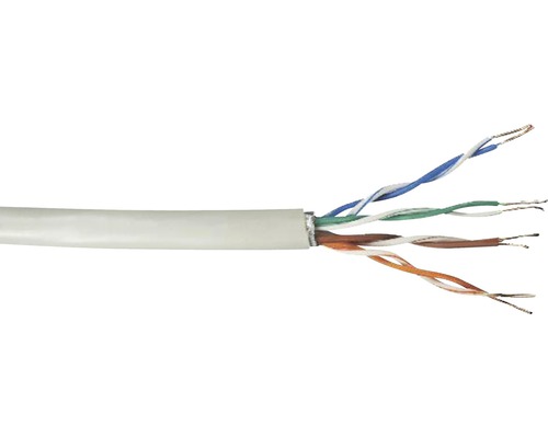 Datový kabel CAT 5e 4x2x24AWG 200MHz, metrážové zboží