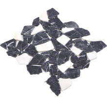 Mramorová mozaika Ciot 30,5x32,5 cm šedá bílá-thumb-3