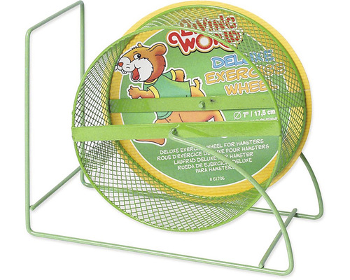 Kolotoč pro hlodavce Living World Deluxe se stojanem Ø 17,5 cm Kolotoč pro hlodavce Living World Deluxe se stojanem Ø 17,5 cm