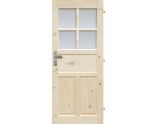 Interiérové dveře z masivu LONDYN 4S 60P borovice