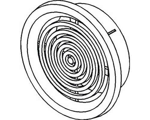 Talířový ventil pro ventilační systém