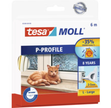Těsnicí profil Tesa Moll P-profil pro utěsnění oken, velikost L