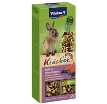 Vitakraft Kräcker lesní plody a bezinky pro hlodavce, balení.
