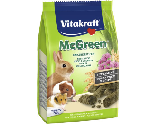 Pamlsky pro hlodavce Vitakraft McGreen 50 g Pamlsky pro hlodavce Vitakraft McGreen 50 g
