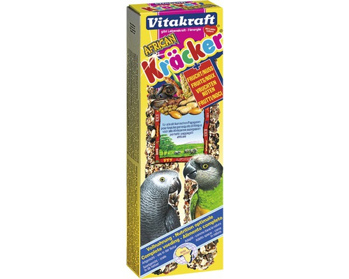Vitakraft Nuss-Kräcker® African pro papoušky, 2 ks, 180 g