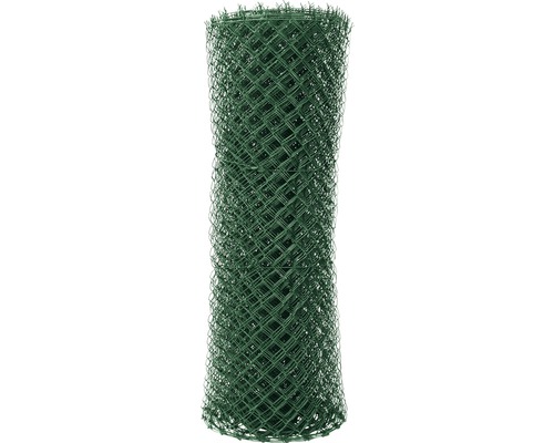 Plotové pletivo PILECKÝ Ideal Zn + PVC 4hranné uzlové 125 cm x 25 m zelené Role pletiva pro zahradní plot