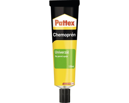 Lepidlo univerzální Pattex Chemoprén Univerzál 120 ml Pattex Chemopren univerzální lepidlo, tuba 120 ml
