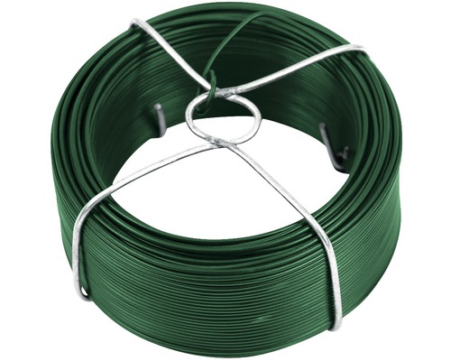 Vázací drát PILECKÝ Zn + PVC zelený v drátěném obalu délka 50 m síla drátu 1,4 mm-0