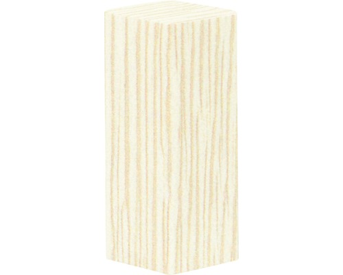 Zakončení rohů PVC fóliované dub krémový SF422 16,5 x 16,5 x 40 mm 2 kusy Dřevěný stavební blok