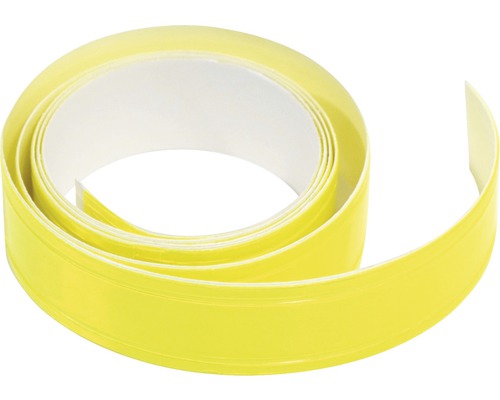 Reflexní páska samolepící 2x90 cm žlutá