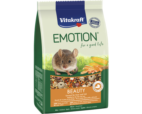 Krmivo pro myši Vitakraft Emotion® Beauty Selection 300 g Vitakraft Emotion Beauty krmivo pro myši pro zdravou kůži a srst