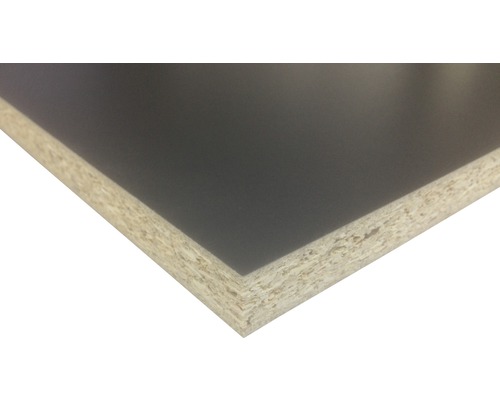 Detailní záběr potažené dřevotřískové desky