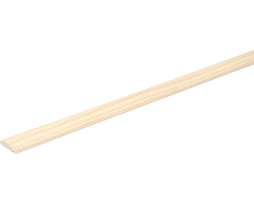 Lišta Konsta tapetová oblá 4 x 18 x 2000 mm, borovice Kulatá dřevěná tyč