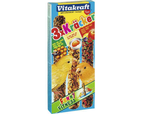 Vitakraft Kräcker® mix 3 druhů pro kanárky, 80 g