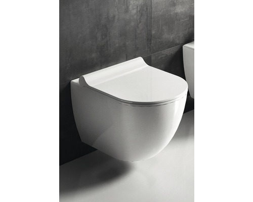 Závěsné WC RAVAK Uni Chrome Rim X01516