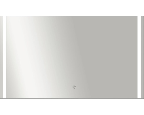LED zrcadlo do koupelny s osvětlením SILVER BOULEVARD 120 x 70 cm Obdélníkové zrcadlo s bočním osvětlením do koupelny
