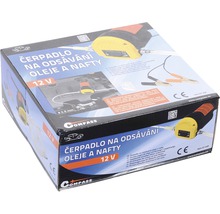 Balení odsávacího čerpadla na olej a naftu 12 V